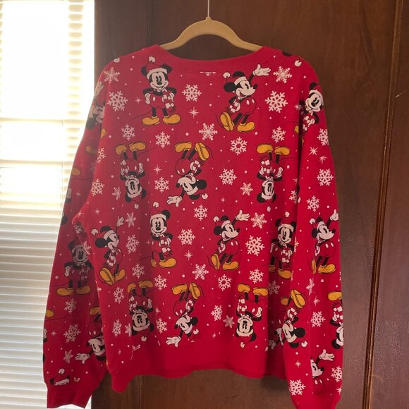 Disney Mickey Mouse Christmas Sweatshirt Size 3X - Picture 2 of 4